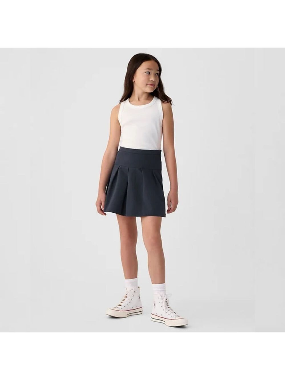 GAP Kids Uniform Pleated Skirt in True‎ Indigo Girls’ Size 8